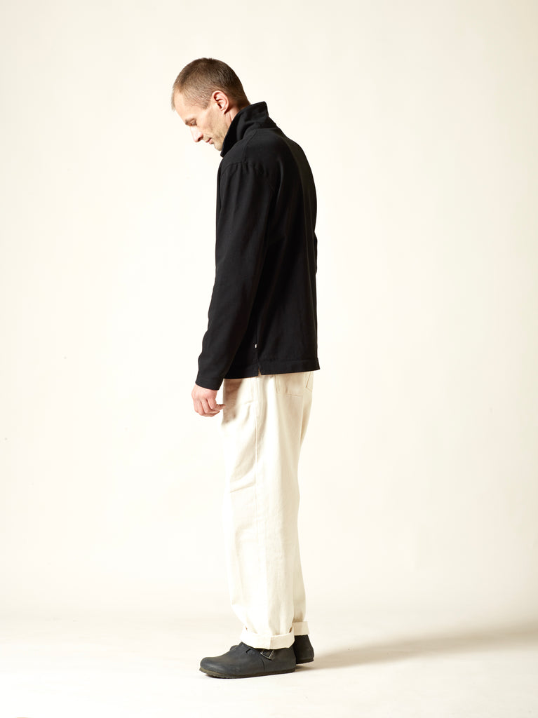 oversized long sleeve polo