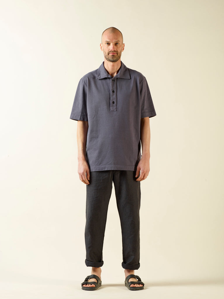 oversized short sleeve polo