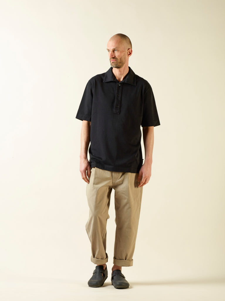 oversized short sleeve polo