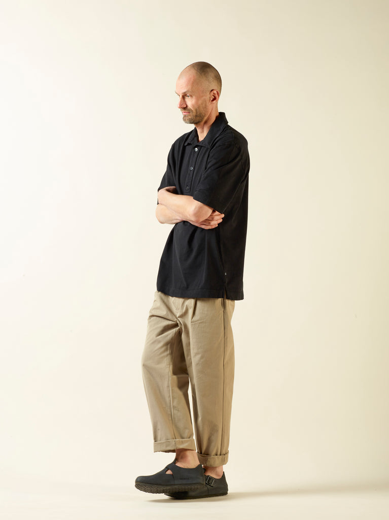 oversized short sleeve polo