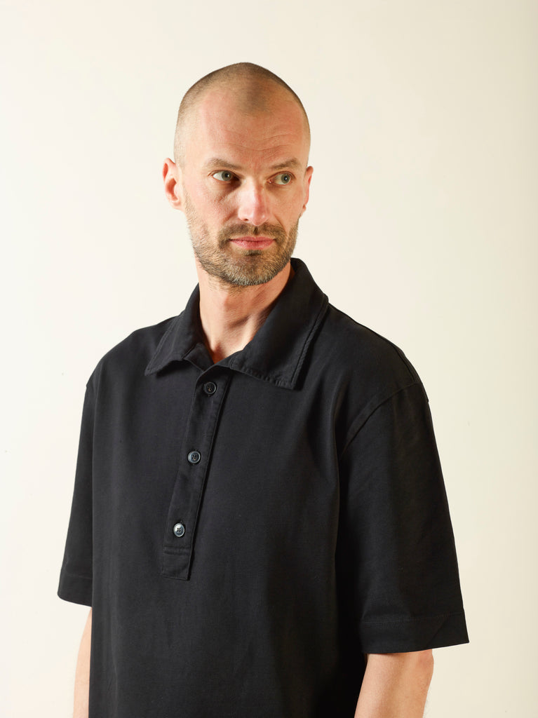 oversized short sleeve polo