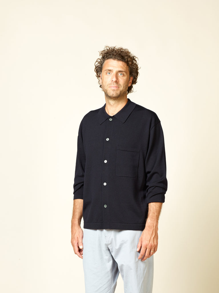polo cardigan