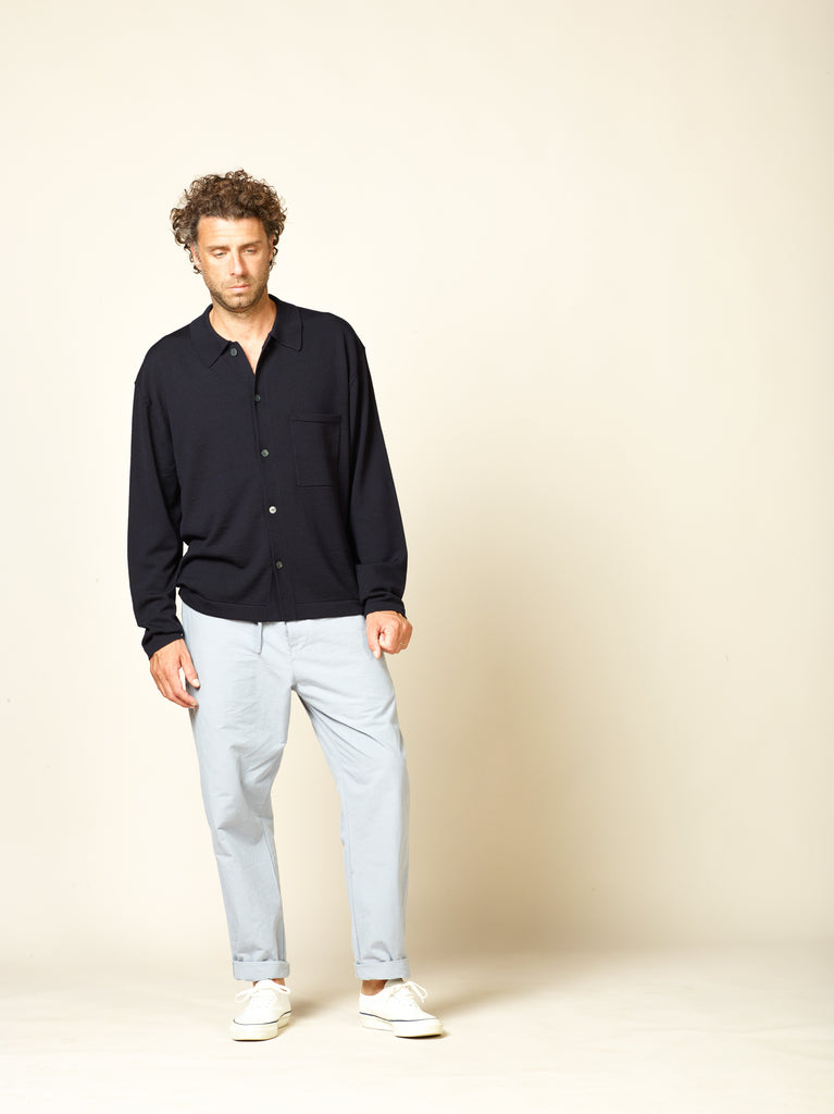 polo cardigan