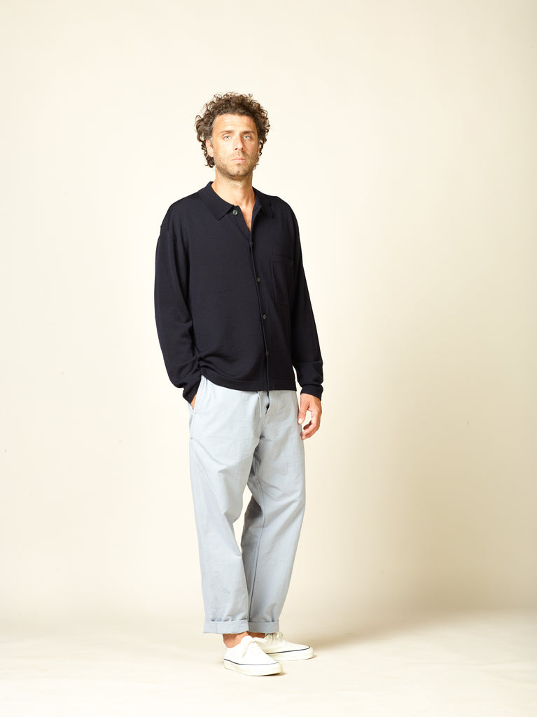 polo cardigan