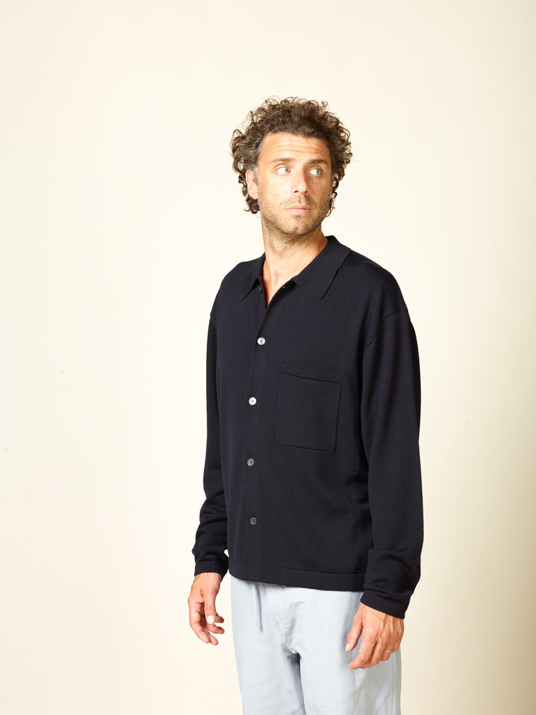 polo cardigan