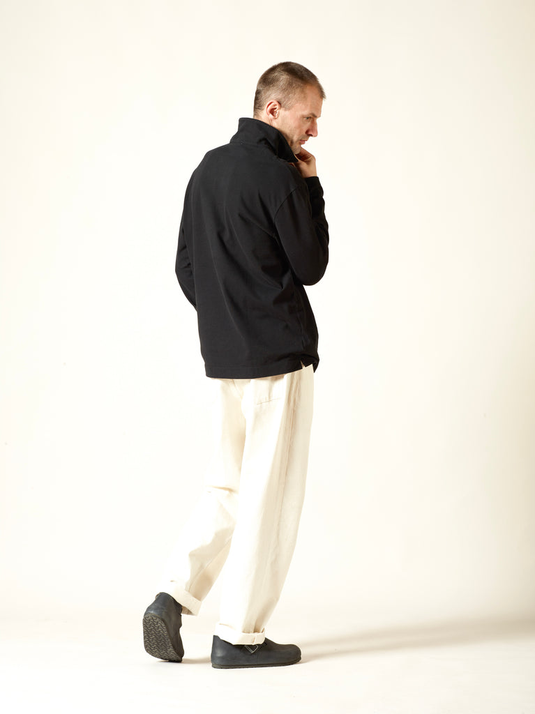 oversized long sleeve polo