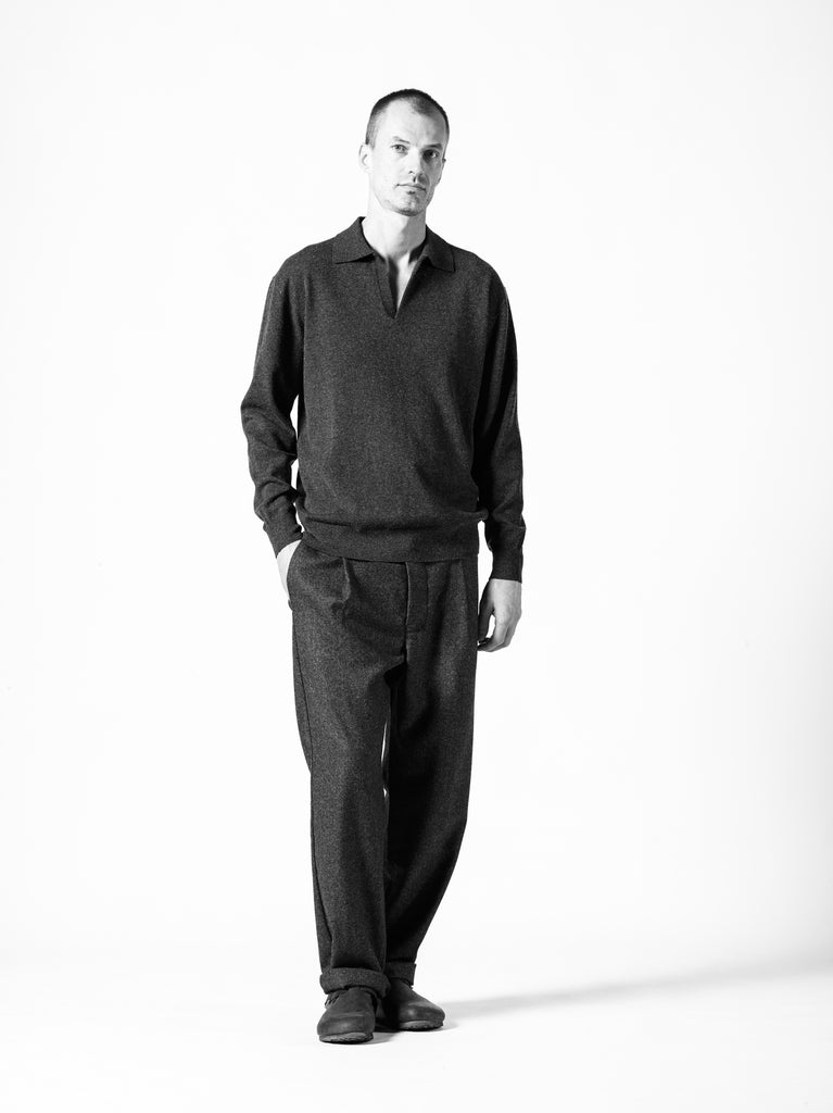 polo neck sweater