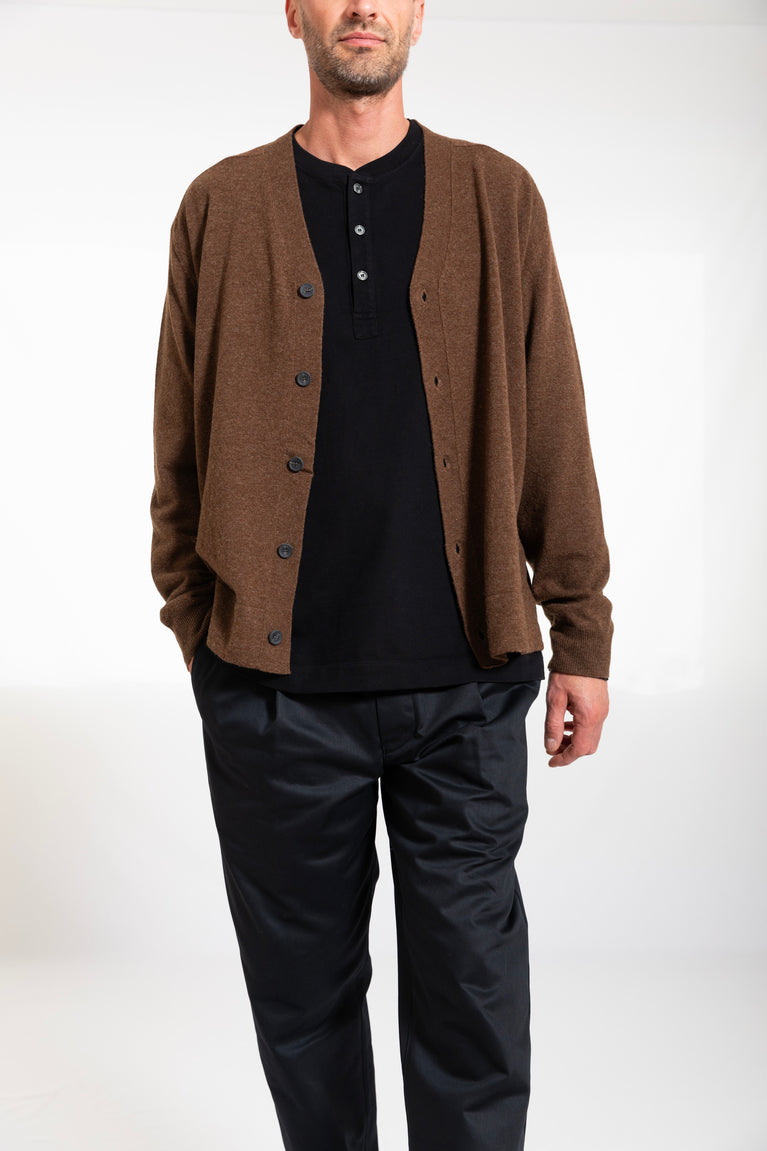 oversized long sleeve henley