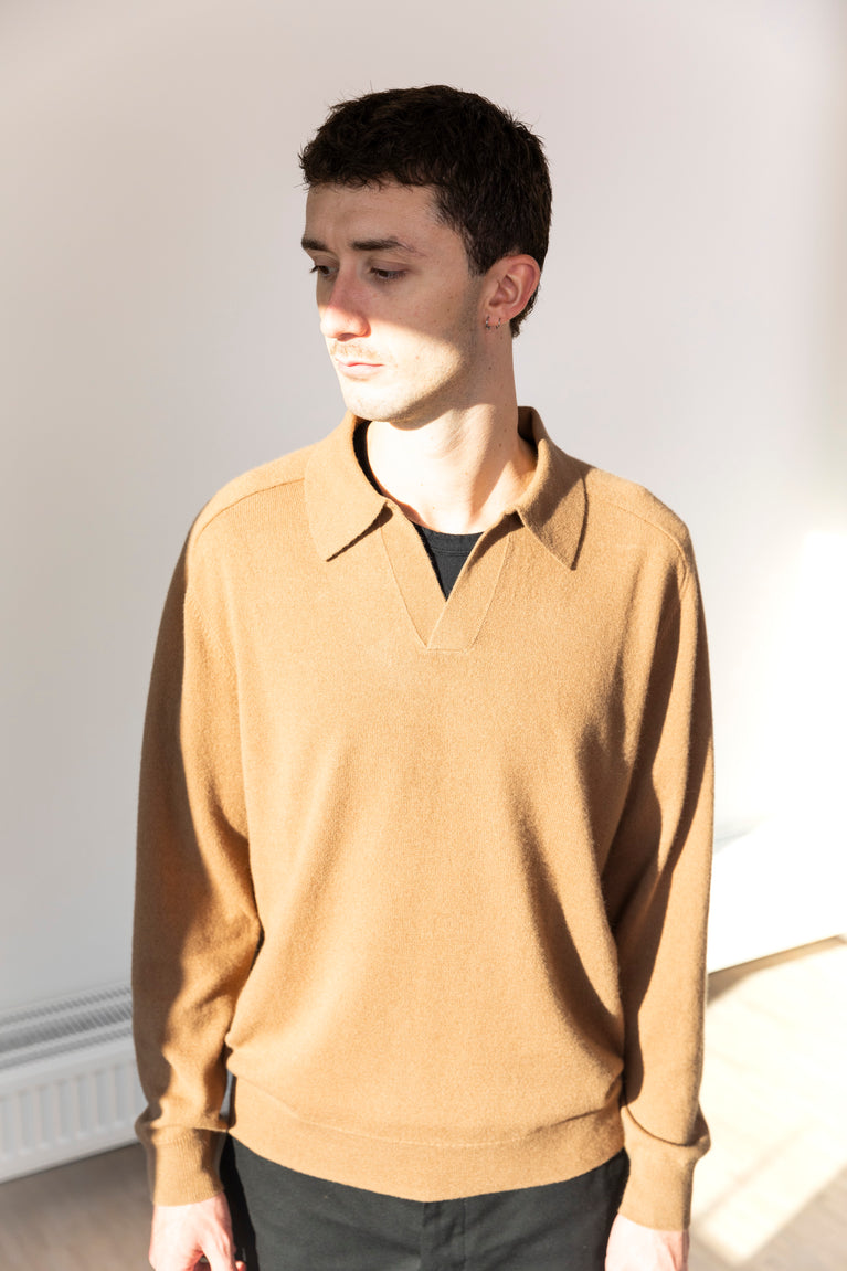 polo neck sweater